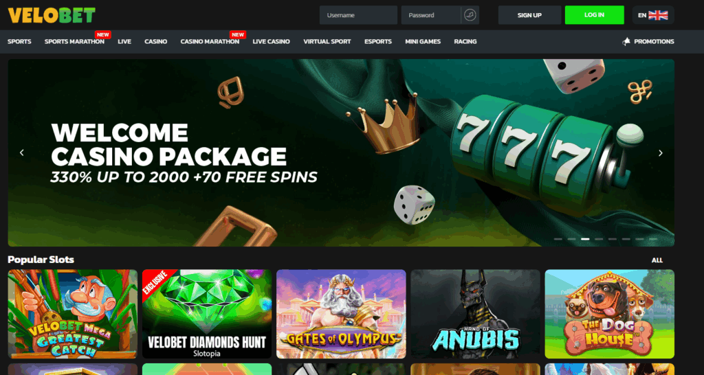 Velobet - Online Casino